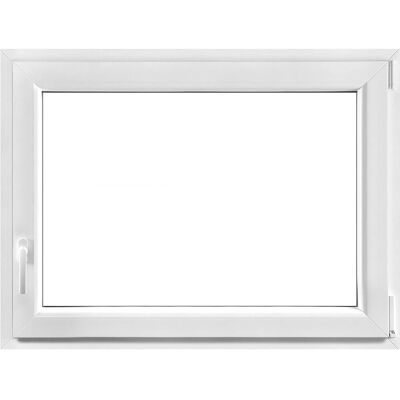 Quadroform Kunststofffenster Weiß Plus Uw-0,9/W 3-fach Verglasung 80x60 cm B/H Rechts Quadroform Kunststofffenster Weiß Plus Uw-0,9/W 3-fach Verglasung 80x60 cm B/H Rechts