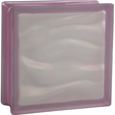 Fuchs Design - Glasbaustein - Lila - Glass block Fuchs Design - Glasbaustein - Lila - Glass block