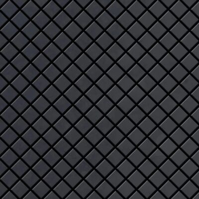 ALLOY Mosaik Fliese Massiv Metall Rohstahl Gewalzt Grau 1,6mm Stark Diamond-rs 1 Paket mit 10 Matten 0,91 m2 Grau ALLOY Mosaik Fliese Massiv Metall Rohstahl Gewalzt Grau 1,6mm Stark Diamond-rs 1 Paket mit 10 Matten 0,91 m2 Grau