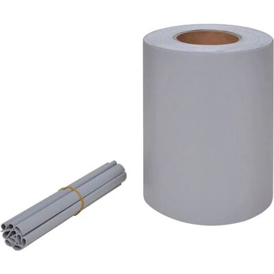 vidaXL Sichtschutzzaun Hellgrau PVC - Sichtschutz vidaXL Sichtschutzzaun Hellgrau PVC - Sichtschutz