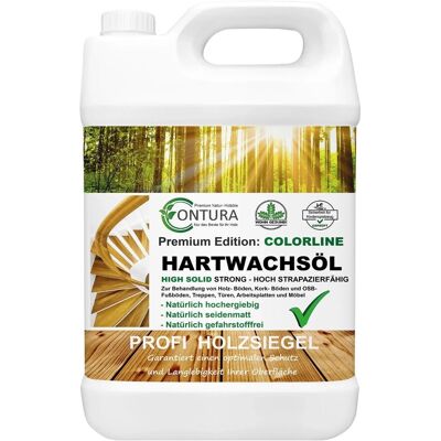 Contura Hartwachsöl Colorline FARBIG Fußbodenöl Parkettöl Möbelöl Holzöl 2,5 Liter 01 Farblos Contura Hartwachsöl Colorline FARBIG Fußbodenöl Parkettöl Möbelöl Holzöl 2,5 Liter 01 Farblos