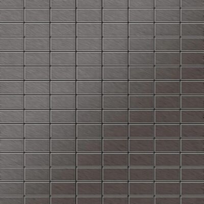 ALLOY Mosaik Fliese Massiv Metall Titan Gebürstet Dunkelgrau 1,6mm Bauhaus-ti-sb 1 Paket mit 10 Matten 1,05 m2 Grau ALLOY Mosaik Fliese Massiv Metall Titan Gebürstet Dunkelgrau 1,6mm Bauhaus-ti-sb 1 Paket mit 10 Matten 1,05 m2 Grau