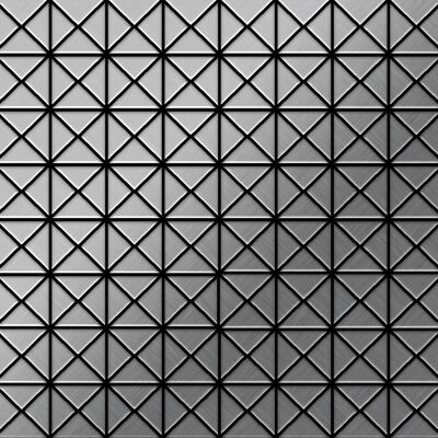 ALLOY Mosaik Fliese Massiv Metall Edelstahl Marine Gebürstet Grau 1,6mm Deco-s-s-mb 1 Paket mit 10 Matten 0,92 m2 Grau ALLOY Mosaik Fliese Massiv Metall Edelstahl Marine Gebürstet Grau 1,6mm Deco-s-s-mb 1 Paket mit 10 Matten 0,92 m2 Grau