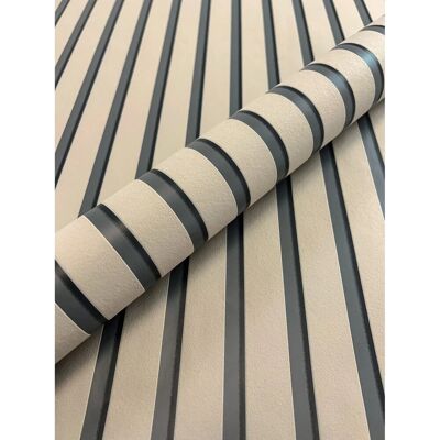 Newroom Vliestapete Baker Beige Paneele Skandinavisch FSC® Newroom Vliestapete Baker Beige Paneele Skandinavisch FSC®