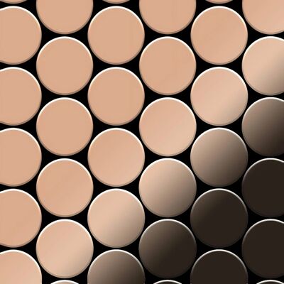 ALLOY Mosaik Fliese Massiv Metall Kupfer Gewalzt Kupfer 1,6mm Stark Medallion-cm 1 Paket mit 10 Matten 0,73 m2 Kupfer ALLOY Mosaik Fliese Massiv Metall Kupfer Gewalzt Kupfer 1,6mm Stark Medallion-cm 1 Paket mit 10 Matten 0,73 m2 Kupfer