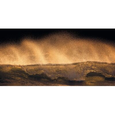 KOMAR Golden Wave Tapete - Grün 200x100cm KOMAR Golden Wave Tapete - Grün 200x100cm