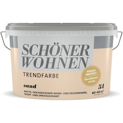 SCHÖNER WOHNEN Trendfarbe Wand- und Deckenfarbe - Sand - Hochdeckend SCHÖNER WOHNEN Trendfarbe Wand- und Deckenfarbe - Sand - Hochdeckend