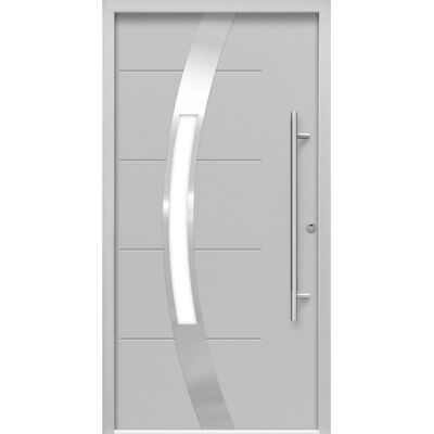 Splendoor Thermospace Sicherheits-Haustür ThermoSpace Prime Prag RC2 Komfort Grau 110 x 210 cm R Splendoor Thermospace Sicherheits-Haustür ThermoSpace Prime Prag RC2 Komfort Grau 110 x 210 cm R