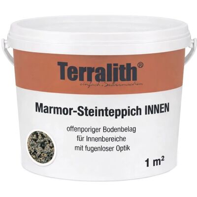 Terralith Marmor Steinteppich Mix Verona für 1m² Innen Fein 2-4 mm Terralith Marmor Steinteppich Mix Verona für 1m² Innen Fein 2-4 mm