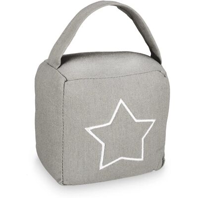 Relaxdays Türstopper Sack Polyester Dunkelgrau Sandgefüllt Freistehend 18,5 cm x 14 cm x 10 cm 0,8 kg Relaxdays Türstopper Sack Polyester Dunkelgrau Sandgefüllt Freistehend 18,5 cm x 14 cm x 10 cm 0,8 kg