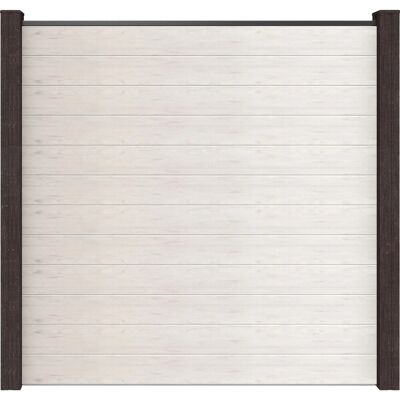GroJa Steckzaun Solid Quadratisch 180 cm x 180 cm x 1,9 cm Bi-Color Sand GroJa Steckzaun Solid Quadratisch 180 cm x 180 cm x 1,9 cm Bi-Color Sand