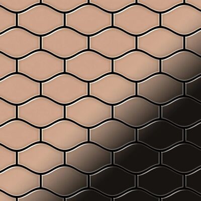 ALLOY Mosaik Fliese Massiv Metall Kupfer Gewalzt Kupfer 1,6mm Stark Karma-cm 1 Paket mit 10 Matten 0,86 m2 Kupfer ALLOY Mosaik Fliese Massiv Metall Kupfer Gewalzt Kupfer 1,6mm Stark Karma-cm 1 Paket mit 10 Matten 0,86 m2 Kupfer