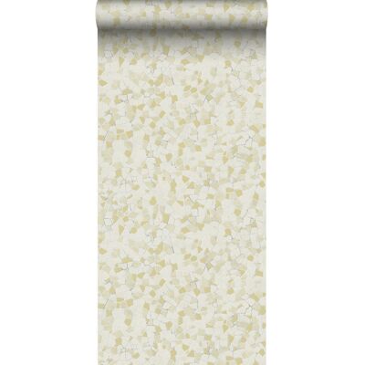 Sanders & Sanders Tapete Mosaik-Fliesen Gelb 53 cm x 10 m Sanders & Sanders Tapete Mosaik-Fliesen Gelb 53 cm x 10 m