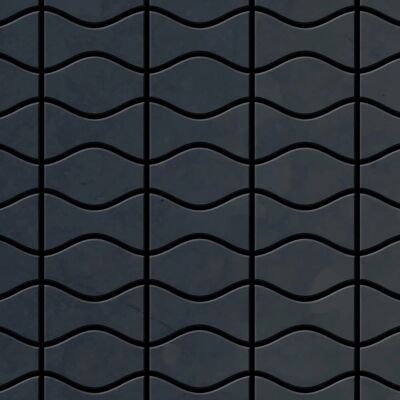 ALLOY Mosaik Fliese Massiv Metall Rohstahl Gewalzt Grau 1,6mm Kismet & Karma-rs 1 Paket mit 10 Matten 0,86 m2 Grau ALLOY Mosaik Fliese Massiv Metall Rohstahl Gewalzt Grau 1,6mm Kismet & Karma-rs 1 Paket mit 10 Matten 0,86 m2 Grau