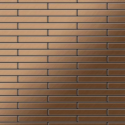 ALLOY Mosaik Fliese Massiv Metall Titan Gebürstet Kupfer 1,6mm Stark Deedee-ti-ab 1 Paket mit 10 Matten 0,63 m2 Kupfer ALLOY Mosaik Fliese Massiv Metall Titan Gebürstet Kupfer 1,6mm Stark Deedee-ti-ab 1 Paket mit 10 Matten 0,63 m2 Kupfer