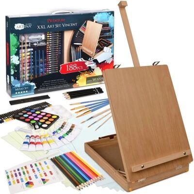 Artina - Vincent - 188 pieces - Vincent - Painting Set Artina - Vincent - 188 pieces - Vincent - Painting Set