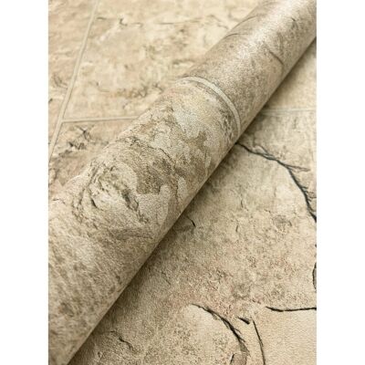 Newroom Vliestapete Kabir Beige Stein Modern FSC® Newroom Vliestapete Kabir Beige Stein Modern FSC®