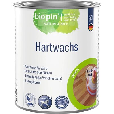 Biopin Natur-Hartwachs Transparent 750 ml Biopin Natur-Hartwachs Transparent 750 ml