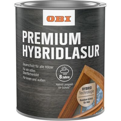 OBI Hybridlasur Premium Nussbaum dunkel 2,5, OBI Hybridlasur Premium Nussbaum dunkel 2,5,
