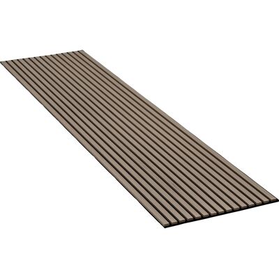 Denpanels Akustikpaneel Wandverkleidung Eiche Grau auf Akustikfilz Schwarz 240 cm FSC® Denpanels Akustikpaneel Wandverkleidung Eiche Grau auf Akustikfilz Schwarz 240 cm FSC®