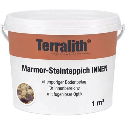 Terralith Edelsteinteppich Amethyst Crema 1 m² Innen Terralith Edelsteinteppich Amethyst Crema 1 m² Innen