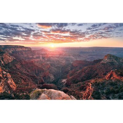 KOMAR Großes Grand-Canyon-Rosa Tapete - 400x250cm - Vlies KOMAR Großes Grand-Canyon-Rosa Tapete - 400x250cm - Vlies