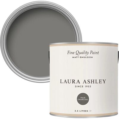 Laura Ashley Matt Wandfarbe Pale Charcoal - 2,5L Laura Ashley Matt Wandfarbe Pale Charcoal - 2,5L