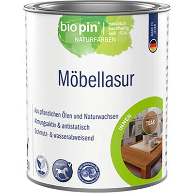biopin Möbellasur teak 0,375, biopin Möbellasur teak 0,375,