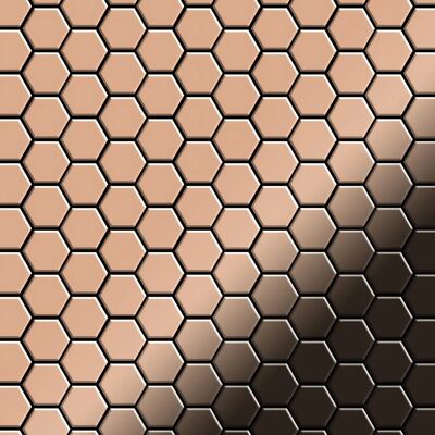 ALLOY Mosaik Fliese Massiv Metall Kupfer Gewalzt Kupfer 1,6mm Stark Honey-cm 1 Paket mit 10 Matten 0,92 m2 Kupfer ALLOY Mosaik Fliese Massiv Metall Kupfer Gewalzt Kupfer 1,6mm Stark Honey-cm 1 Paket mit 10 Matten 0,92 m2 Kupfer
