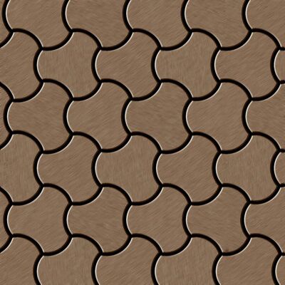 ALLOY Mosaik Fliese Massiv Metall Titan Gebürstet Kupfer 1,6mm Stark Ubiquity-ti-ab 1 Paket mit 10 Matten 0,75 m2 Kupfer ALLOY Mosaik Fliese Massiv Metall Titan Gebürstet Kupfer 1,6mm Stark Ubiquity-ti-ab 1 Paket mit 10 Matten 0,75 m2 Kupfer