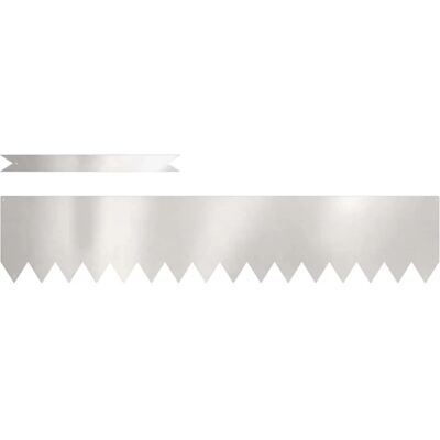 vidaXL Edelstahl 100 x 0.5 x 20 cm Gartenbegrenzung - Gartenbegrenzung vidaXL Edelstahl 100 x 0.5 x 20 cm Gartenbegrenzung - Gartenbegrenzung