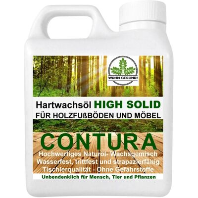 Contura Premium Hartwachsöl High Solid Holzöl Fußböden Möbel Holzschutz 1 Liter Contura Premium Hartwachsöl High Solid Holzöl Fußböden Möbel Holzschutz 1 Liter