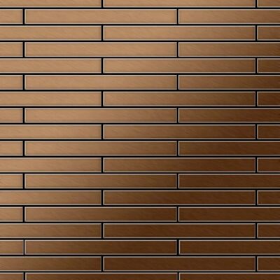 ALLOY Mosaik Fliese Massiv Metall Titan Gebürstet Kupfer 1,6mm Stark Avenue-ti-ab 1 Paket mit 10 Matten 0,74 m2 Kupfer ALLOY Mosaik Fliese Massiv Metall Titan Gebürstet Kupfer 1,6mm Stark Avenue-ti-ab 1 Paket mit 10 Matten 0,74 m2 Kupfer