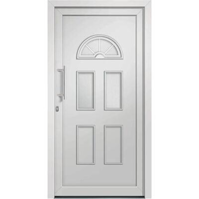vidaXL Haustür Weiß 88x190 cm - Haustür vidaXL Haustür Weiß 88x190 cm - Haustür