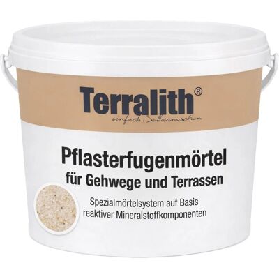Terralith Drän Pflasterfugenmörtel Natur Beige Terralith Drän Pflasterfugenmörtel Natur Beige