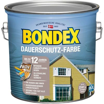 BONDEX - Dauerschutz Farbe Außen Holzfarbe - Schiefer - Paint BONDEX - Dauerschutz Farbe Außen Holzfarbe - Schiefer - Paint