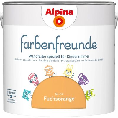 Alpina Farbenfreunde Fuchsorange seidenmatt 2,5 Liter Alpina Farbenfreunde Fuchsorange seidenmatt 2,5 Liter
