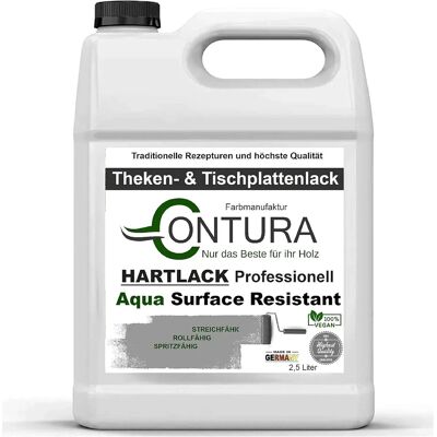 Contura Tischplattenlack Hartlack Treppenlack Lack & Universallack Grundierung Seidenmatt 2,5 Liter Contura Tischplattenlack Hartlack Treppenlack Lack & Universallack Grundierung Seidenmatt 2,5 Liter