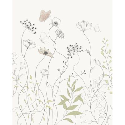 Komar Vliestapete Easy Breezy 200 cm x 250 cm Komar Vliestapete Easy Breezy 200 cm x 250 cm