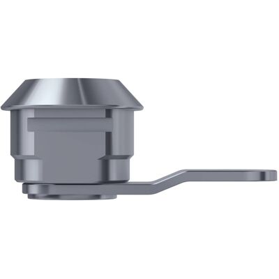 Basi 9000-1333 - Leverschloss - Silber - Galvanisiert Basi 9000-1333 - Leverschloss - Silber - Galvanisiert