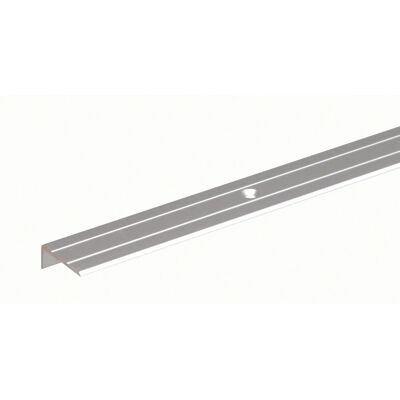 Treppenkantenprofil Aluminium 10 mm x 25 mm x 2.000 mm Silber Treppenkantenprofil Aluminium 10 mm x 25 mm x 2.000 mm Silber