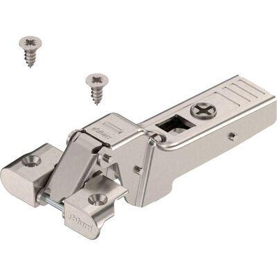 Blum Alurahmenscharnier Clip top 95 Grad 9,5 mm Gekröpft mit Feder und Schrauben Blum Alurahmenscharnier Clip top 95 Grad 9,5 mm Gekröpft mit Feder und Schrauben
