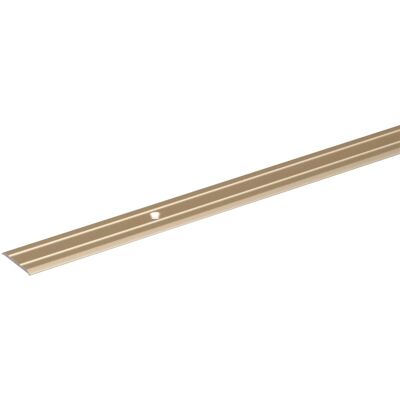 Alberts - Übergangsprofil Alu, Gold eloxiert - flach - 0.9 m Alberts - Übergangsprofil Alu, Gold eloxiert - flach - 0.9 m