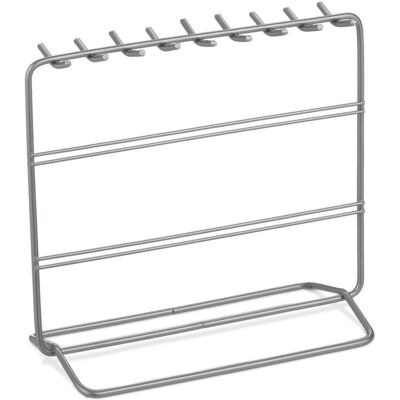 Relaxdays Schmuckständer Eisen Silber 18 Haken 18 cm x 20 cm x 9 cm 170 g Relaxdays Schmuckständer Eisen Silber 18 Haken 18 cm x 20 cm x 9 cm 170 g