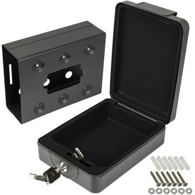 HMF 307-02 Anschraubbare Dokumentenbox 20 x 16 x 7 cm Schwarz HMF 307-02 Anschraubbare Dokumentenbox 20 x 16 x 7 cm Schwarz