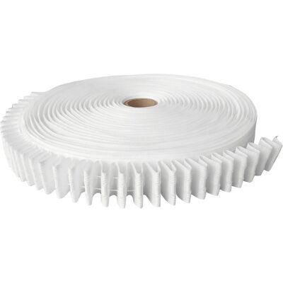 Bestlivings Gardinenband Universalband 25mm Weiß 50m Bestlivings Gardinenband Universalband 25mm Weiß 50m