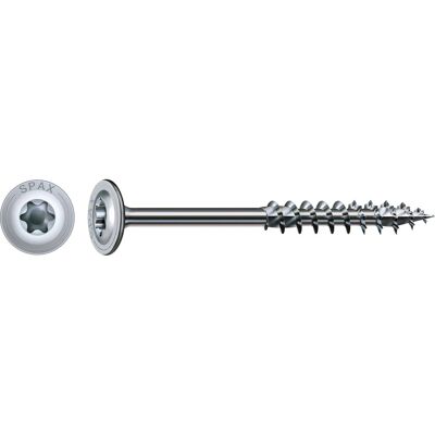 SPAX 8x160mm Holzschraube - Verzinkt, Torx, Packung 16 SPAX 8x160mm Holzschraube - Verzinkt, Torx, Packung 16