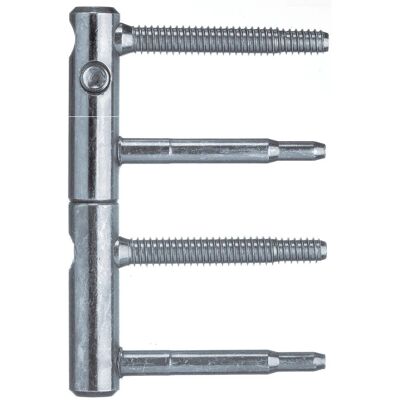 Sfs Türband Anuba 3-dimensionales 2-teilig ø 15 mm Bolzen 60 mm Bandhöhe 112 mm Verzinkt Silber Sfs Türband Anuba 3-dimensionales 2-teilig ø 15 mm Bolzen 60 mm Bandhöhe 112 mm Verzinkt Silber