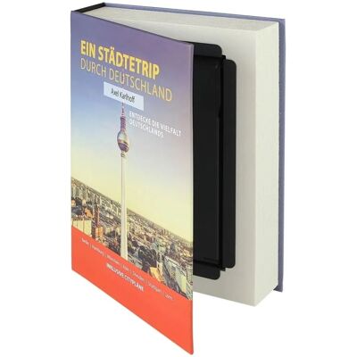 HMF 80915 Buchtresor Geldkassette Papierseiten 23 x 15 x 4 cm Deutschland HMF 80915 Buchtresor Geldkassette Papierseiten 23 x 15 x 4 cm Deutschland