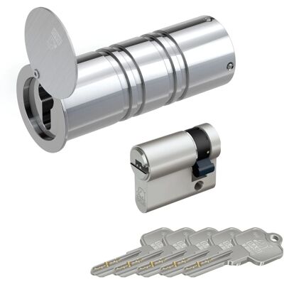 Basi - Rohrtresor mit Profil-Halbzylinder - SET - RT 101-MS - VB2140-0004 Basi - Rohrtresor mit Profil-Halbzylinder - SET - RT 101-MS - VB2140-0004